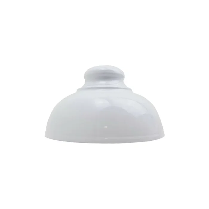 White Dome Vintage Light Shade – Medium