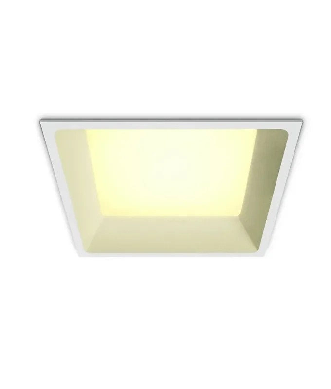 White Square LED 22w Dark Light Downlight