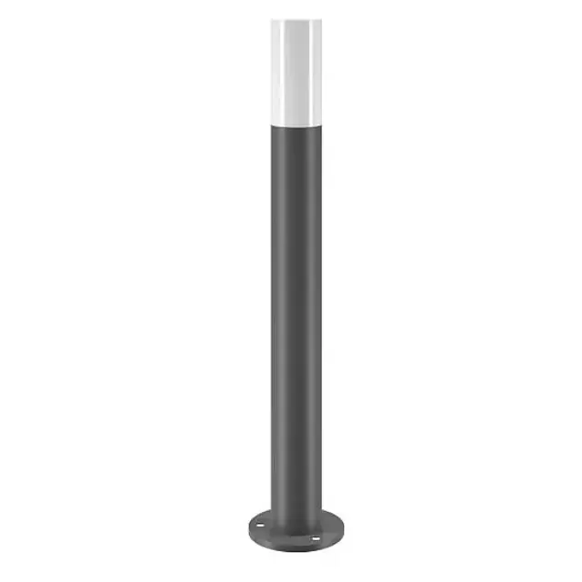 Willis Grey with White Diffuser 80cm IP54 Bollard