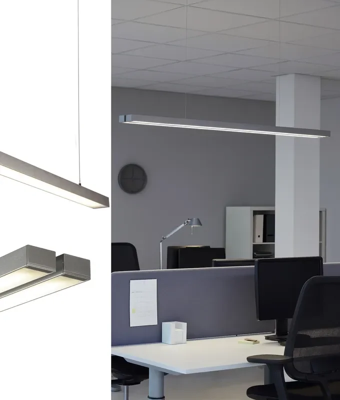 Wire-Suspended Linear LED Module – Local Switching CCT for Users