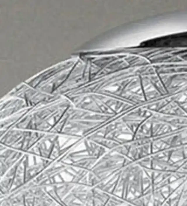 WOMBLE 5 Satin Steel with Wire Mesh Shade Bar Pendant Light