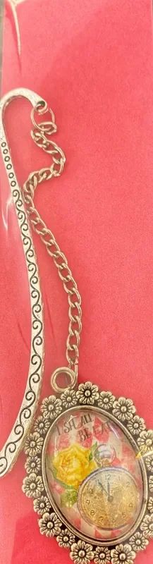 Wonderland Victorian Style Silver Plate Bookmark