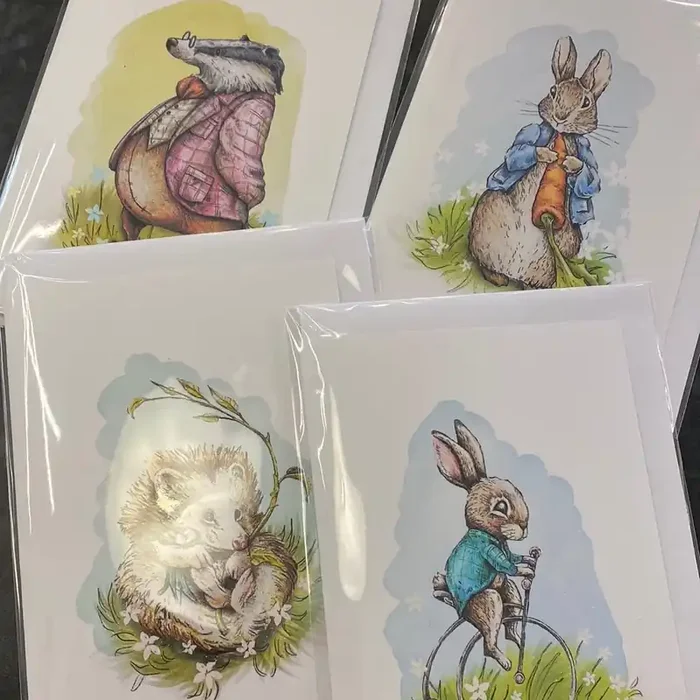 Woodland Animals Card by DP Art – 4 Designs