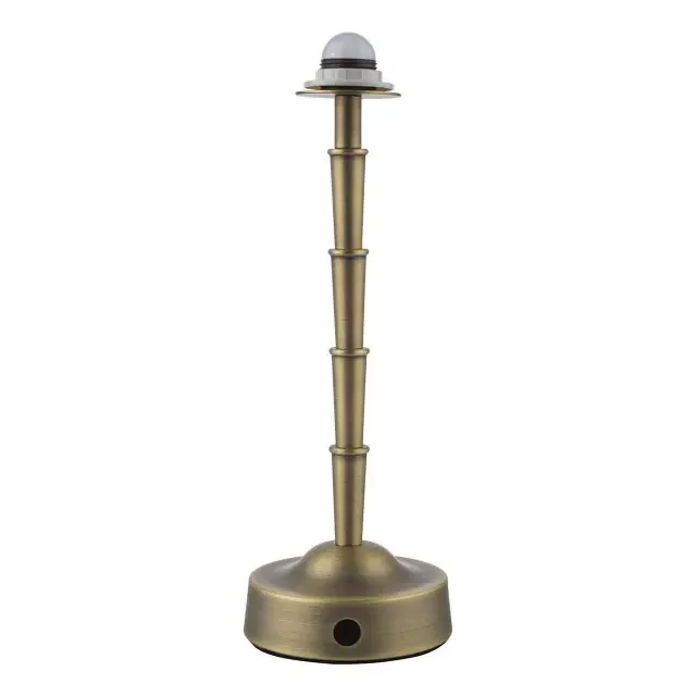 Wyman Matt Antique Brass Base Only 45cm LED Table Lamp