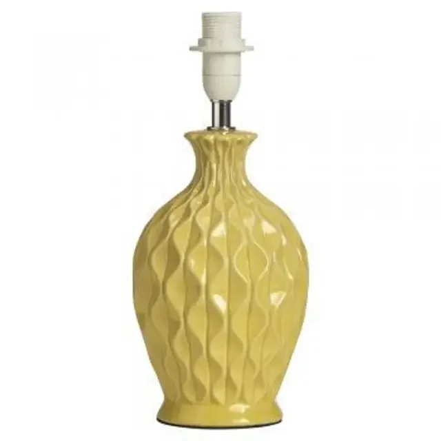 Yarra Mustard Base Only 12cm Table Lamp
