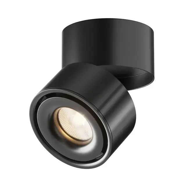 Yin Black 3000K Dimmable Adjustable Spotlight