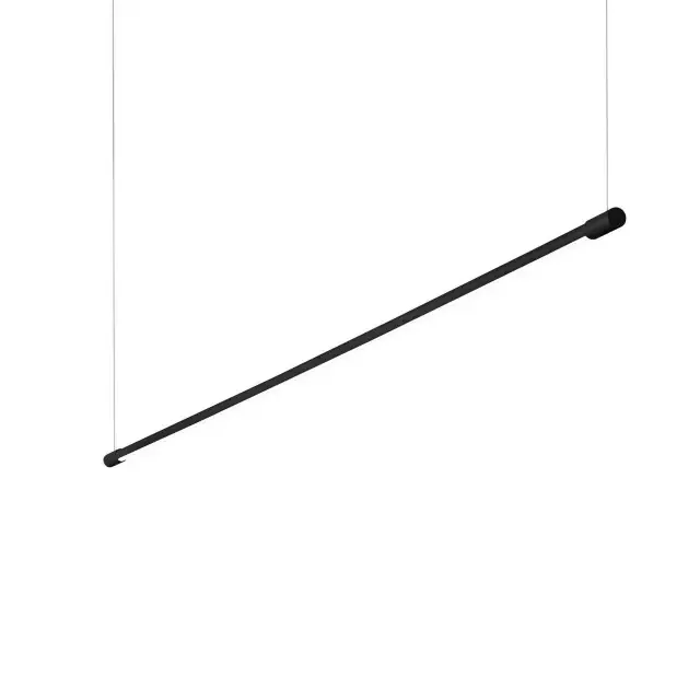Yoko SP Black with Acrylic Diffuser LED Bar Pendant Light