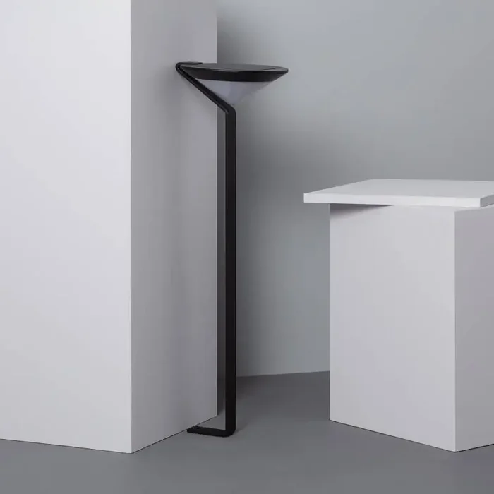 Yuma Big Solar LED Bollard with Radar Motion Detection 80cm – Ledkia