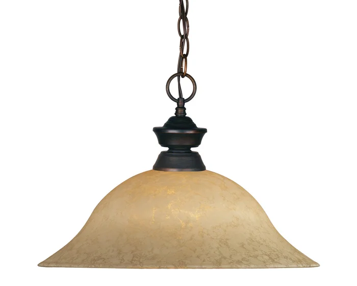 Z-Lite 100701OB-GM16 Pendant Lights One Light Pendant, Olde Bronze