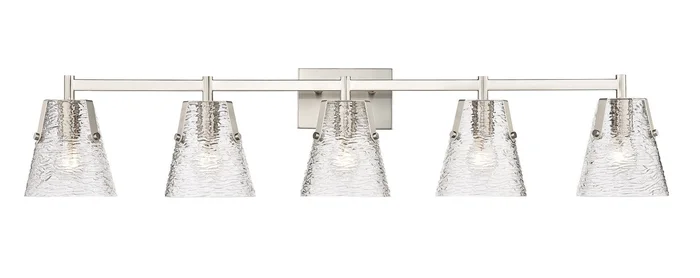Z-Lite 1101-5V-BN Analia Five Light Vanity, Brushed Nickel