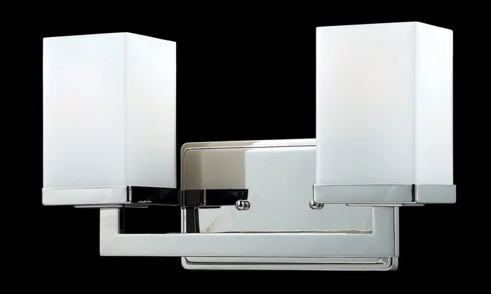 Z-Lite 1901-2V Tidal Two Light Vanity, Chrome