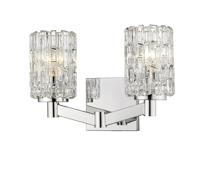 Z-Lite 1931-2V-CH Aubrey Two Light Vanity, Chrome