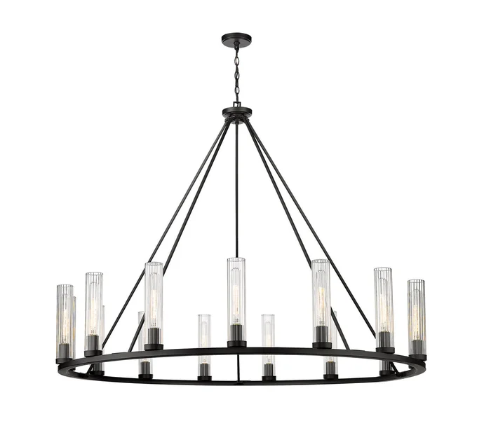 Z-Lite 3031-15BRZ Beau 15 Light Chandelier, Bronze