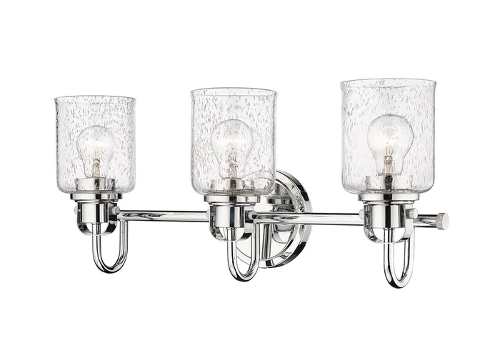 Z-Lite 340-3V-CH Kinsley Three Light Vanity, Chrome