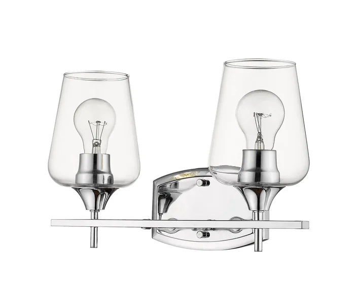 Z-Lite 473-2V-CH Joliet Two Light Vanity, Chrome