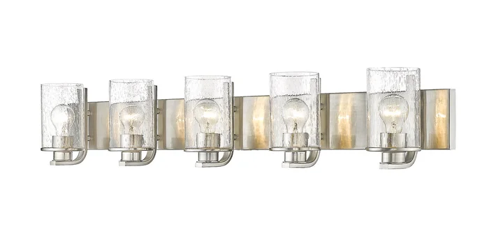 Z-Lite 492-5V-BN Beckett Five Light Vanity, Brushed Nickel