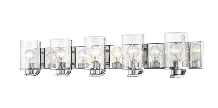Z-Lite 492-5V-CH Beckett Five Light Vanity, Chrome