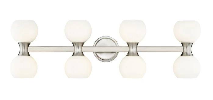 Z-Lite 494-8V-BN Artemis Eight Light Vanity, Brushed Nickel