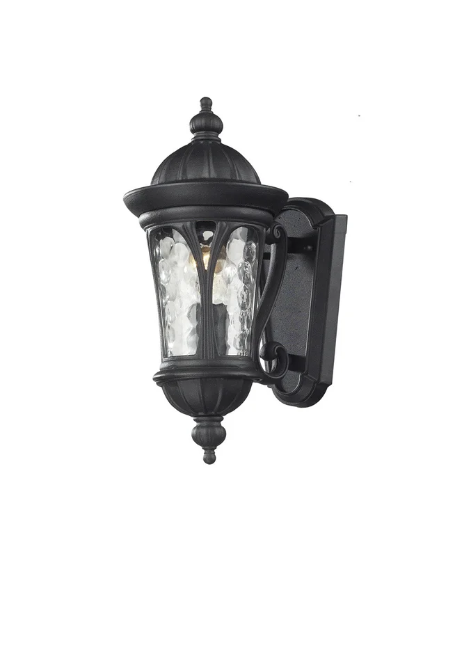 Z-Lite 543S-BK Doma One Light Outdoor Wall Sconce, Black