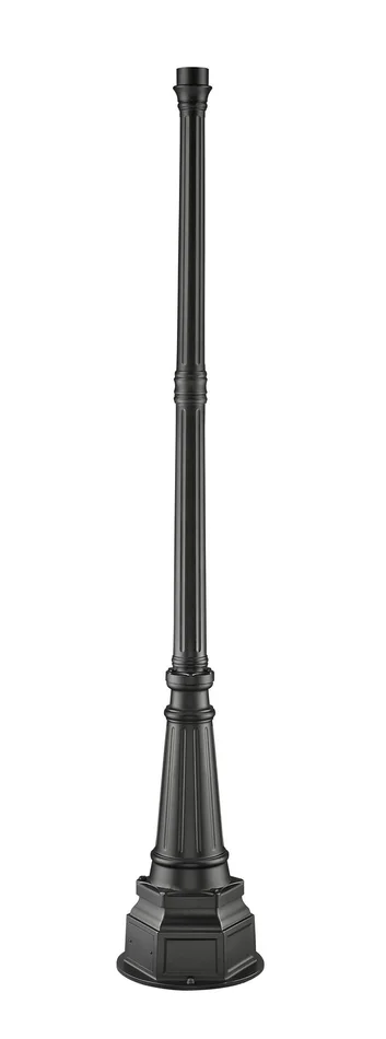 Z-Lite 564P-BK Outdoor Post Outdoor Post, Black