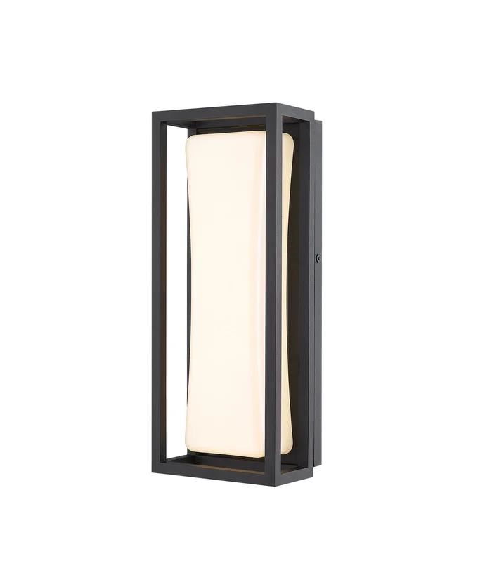 Z-Lite 587S-BK-LED Baden Outdoor LED Outdoor Wall Sconce, Black