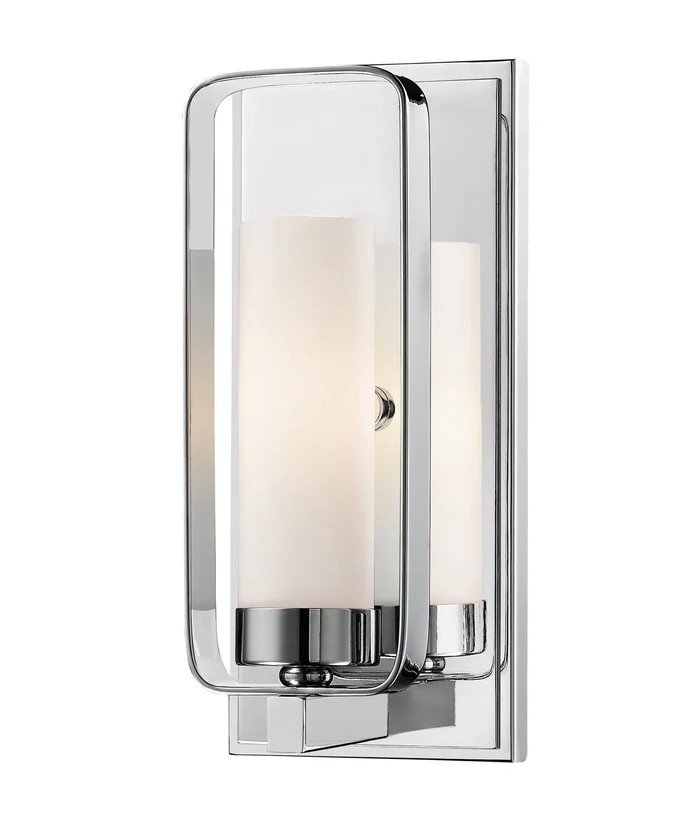 Z-Lite 6000-1S-CH Aideen One Light Wall Sconce, Chrome