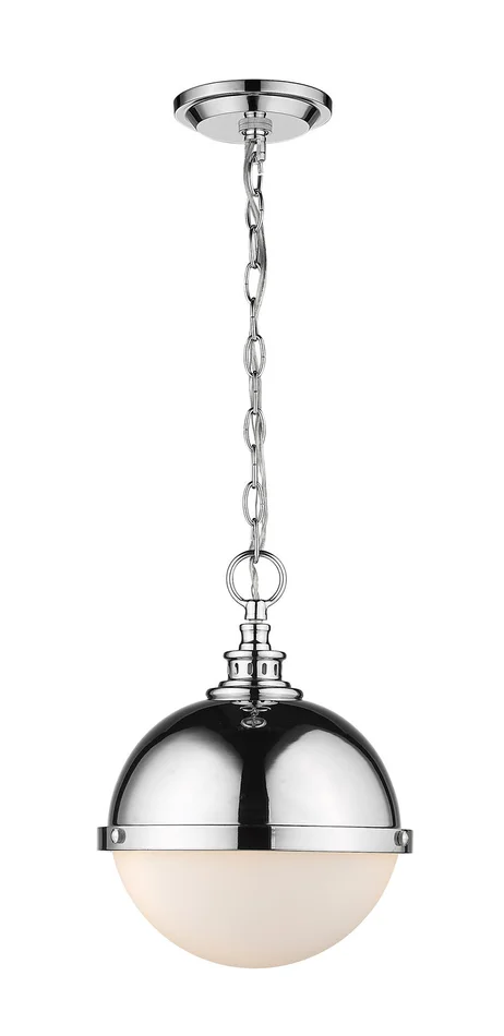 Z-Lite 619MP-CH Peyton Two Light Mini Pendant, Chrome