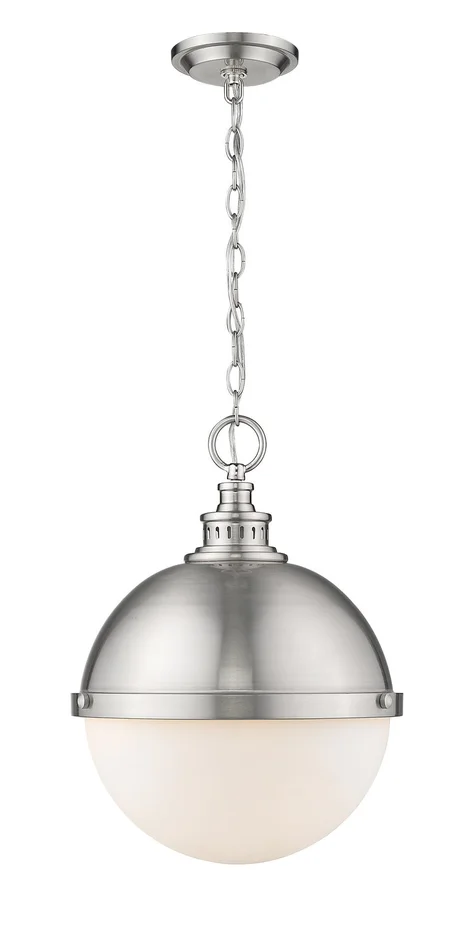 Z-Lite 619P14-BN Peyton Two Light Pendant, Brushed Nickel