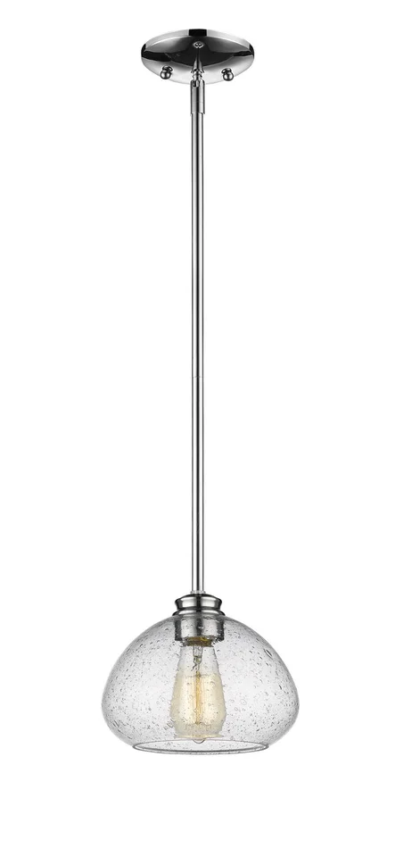 Z-Lite 722MP-CH Amon One Light Mini Pendant, Chrome