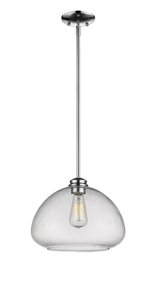Z-Lite 722P13-CH Amon One Light Pendant, Chrome