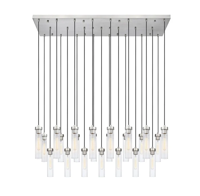 Z-Lite 740P-23L-BN Beau 23 Light Chandelier, Brushed Nickel
