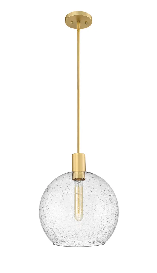 Z-Lite 7501P14-OBR Margo One Light Pendant, Olde Brass