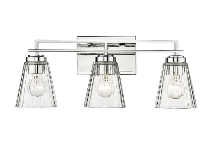 Z-Lite 823-3V-CH Lyna Three Light Vanity, Chrome