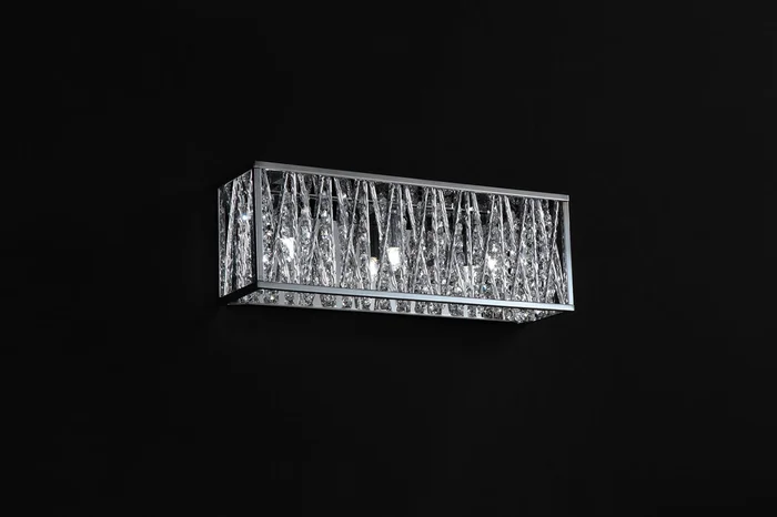 Z-Lite 872CH-3V Terra Three Light Vanity, Chrome