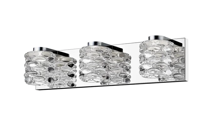 Z-Lite 907-3V-LED Dawson LED Vanity, Chrome