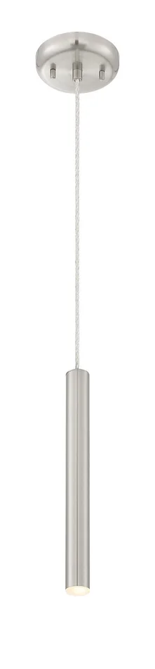 Z-Lite 917MP12-BN-LED Forest LED Mini Pendant, Brushed Nickel