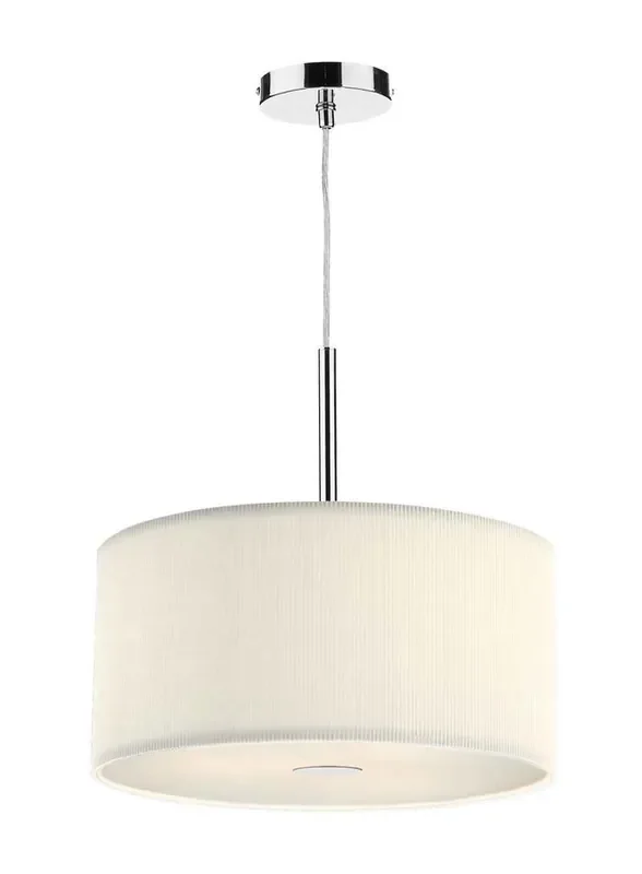 Zaragoza 3 Light Cream 400MM Pendant Light