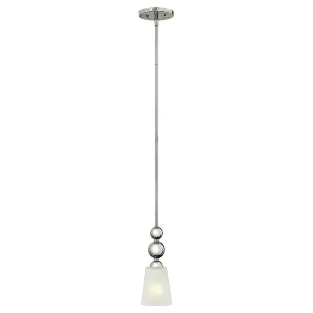 Zelda Polished Nickel Pendant Light