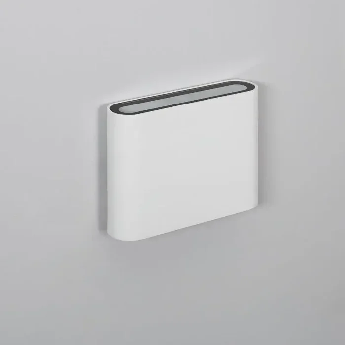 Zeus 6W Outdoor Double Sided Illumination Square White LED Wall Lamp – Ledkia