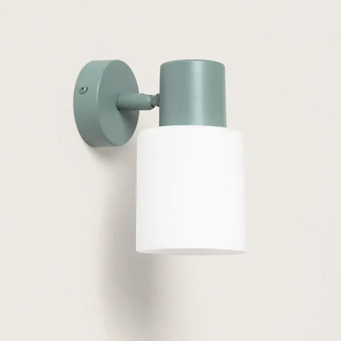 Zion Metal & Glass Wall Lamp – Ledkia