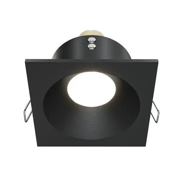 Zoom Black 50W Square IP65 Ceiling Recessed Light
